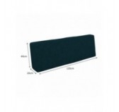 Cushion Cover for Pallet Backrest Cushion, 120x40 cm, Dark Green