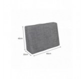 Cushion Cover for Pallet Side Cushion, 60x40 cm, Grey