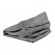 Set of 2 Cushion Covers for Pallet Cushions: 120x80 cm + 120x40 cm, Grey