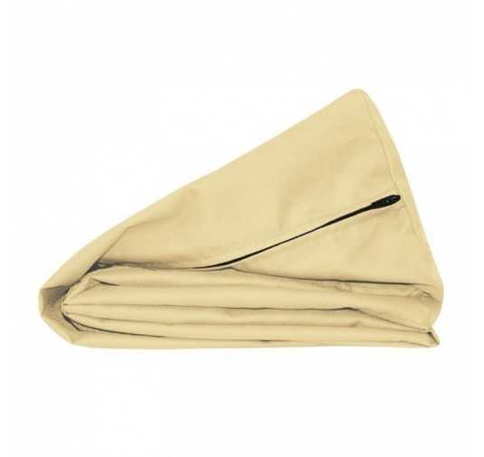 Set of 2 Waterproof Cushion Covers for Pallet Cushions: 120x80 cm + 120x40 cm, Beige