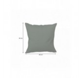 Waterproof Cushion Cover for Pallet Deco Cushion, 40x40 cm, Grey