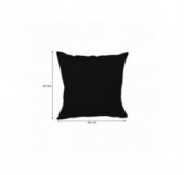 Waterproof Cushion Cover for Pallet Deco Cushion, 40x40 cm, Black