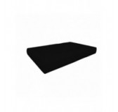 Waterproof Cushion Cover for Pallet Seat Cushion, 120x80 cm, Black