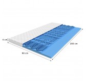 Mattress Topper 7 Zone H3/H4 90x200x4cm