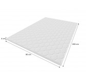 Mattress Topper H3 90x200x4cm