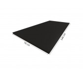 Table Top for Desk, Table 2.5cm Black 140x70 cm