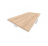 Table Top for Desk, Table 2.5cm Sonoma Oak 140x70 cm