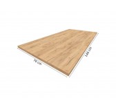 Table Top for Desk, Table 2.5cm Craft Oak 140x70 cm