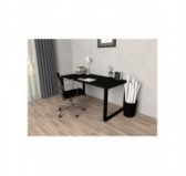 Table Top for Desk, Table 2.5cm Black 120x60 cm