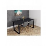 Table Top for Desk, Table 2.5cm Black 120x60 cm