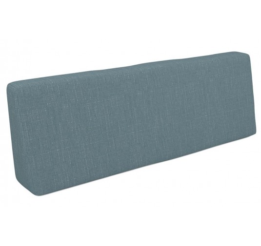 Pallet Garden Backrest Cushion 120x40x20/10 Blue