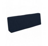 Pallet Garden Backrest Cushion 120x40x20/10 Dark Blue