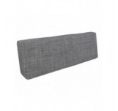 Pallet Garden Backrest Cushion 120x40x20/10 Grey