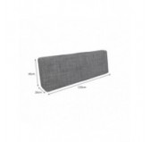 Pallet Garden Backrest Cushion 120x40x20/10 Grey