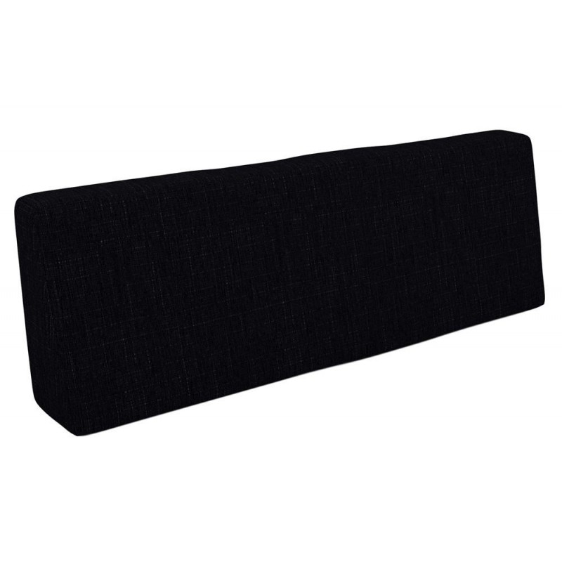 Pallet Garden Backrest Cushion 120x40x20/10 Black