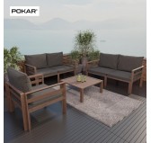 Seat Cushion, Chair Pad, Lounge Cushion, Seat Pad for Rattan Furniture, Garden Furniture Cushion, 40x40x5 cm, Anthracite