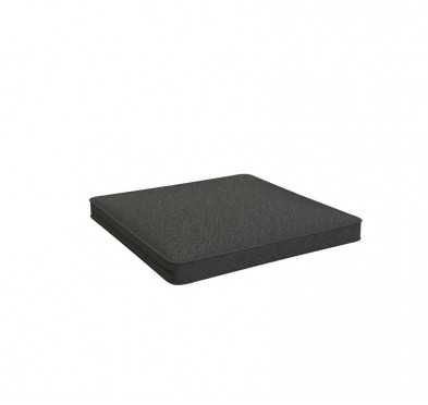 Seat Cushion, Chair Pad, Lounge Cushion, Seat Pad for Rattan Furniture, Garden Furniture Cushion, 50x50x5 cm, Anthracite