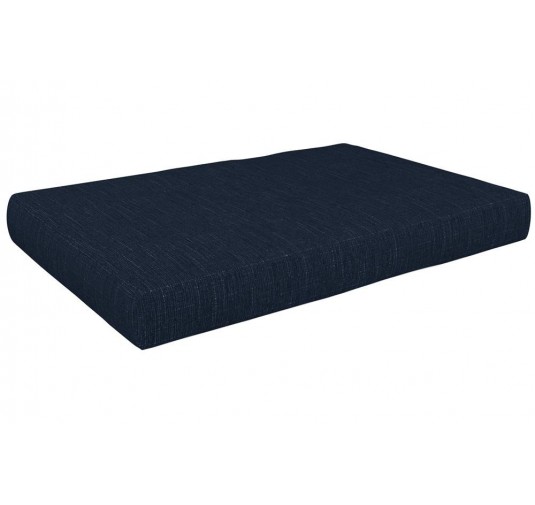 Pallet Garden Seat Cushion 120x80x15 Dark Blue