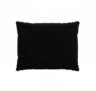 Back Cushion, Chair Cushion, Lounge Cushion, Rattan Furniture Cushion, Garden Furniture Cushion, 50x40x15 cm, Black