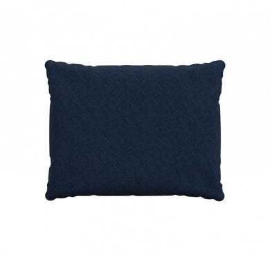 Back Cushion, Chair Cushion, Lounge Cushion, Rattan Furniture Cushion, Garden Furniture Cushion, 50x40x15 cm, Dark Blue