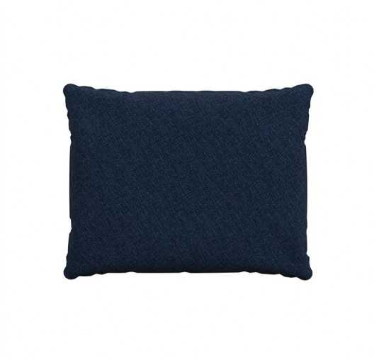 Back Cushion, Chair Cushion, Lounge Cushion, Rattan Furniture Cushion, Garden Furniture Cushion, 50x40x15 cm, Dark Blue