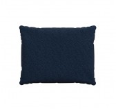 Back Cushion, Chair Cushion, Lounge Cushion, Rattan Furniture Cushion, Garden Furniture Cushion, 50x40x15 cm, Dark Blue