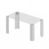 Table Legs, 13x13x72 cm, Set of 4, White