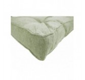 Garden Chair Back Cushion, Green 50x40