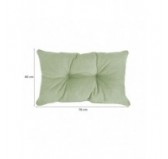 Garden Chair Back Cushion, Green 70x40