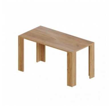 Dining Table, Living Room Table, Office Table, Table Top 2.5 cm, Craft Oak, 140x70x75 cm