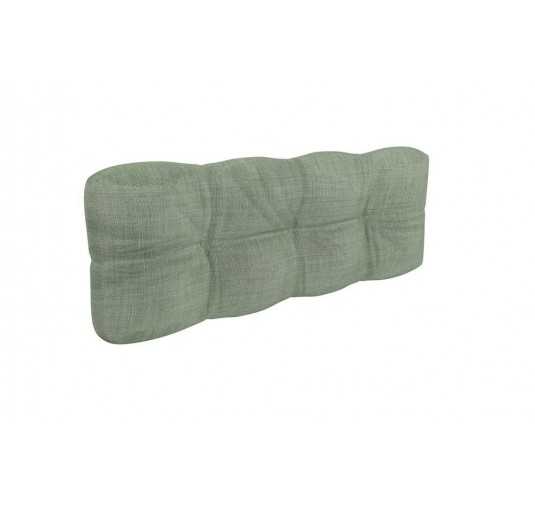 Pallet Garden Quilted Backrest Cushion 120x40x12 cm Green