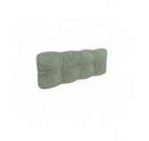 Pallet Garden Quilted Backrest Cushion 120x40x12 cm Green