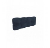 Pallet Garden Quilted Backrest Cushion 120x40x12 cm Dark Blue