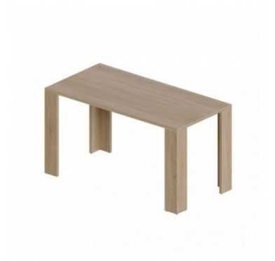 Dining Table, Living Room Table, Office Table, Table Top 2.5 cm, Sonoma Oak, 140x70x75 cm