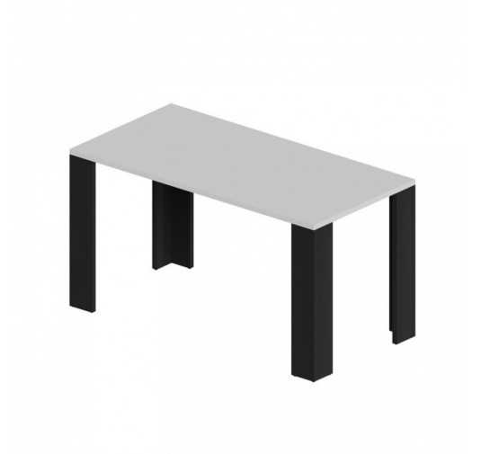 Dining Table, Living Room Table, Office Table, Table Top 2.5 cm, White, 120x60x75 cm