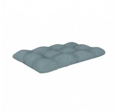 Pallet Garden Quilted Seat Cushion 120x80x15 Blue