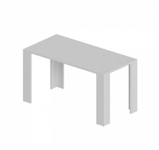 Dining Table, Living Room Table, Office Table, Table Top 2.5 cm, White, 120x60x75 cm