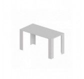 Dining Table, Living Room Table, Office Table, Table Top 2.5 cm, White, 120x60x75 cm