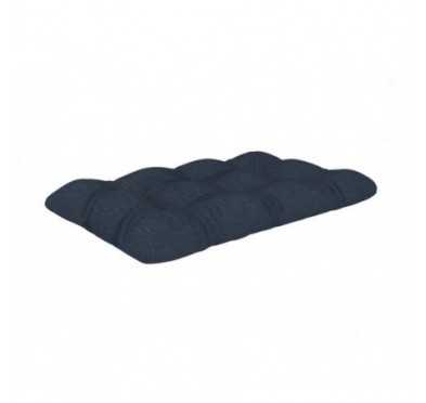 Pallet Garden Quilted Seat Cushion 120x80x15 Dark Blue