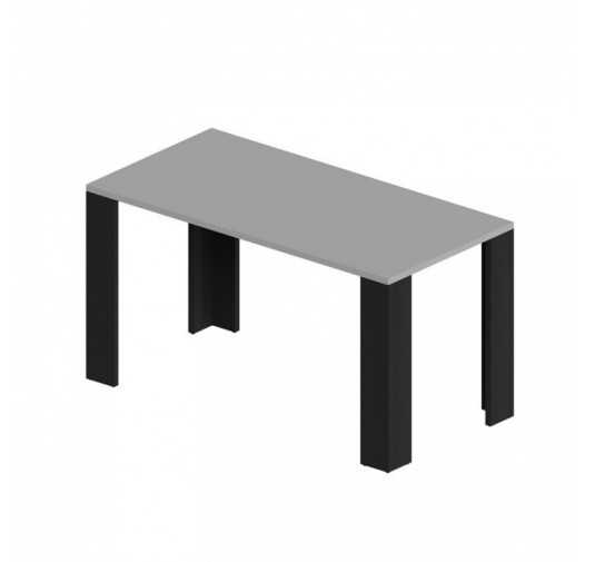 Dining Table, Living Room Table, Office Table, Table Top 2.5 cm, Light Grey, 120x60x75 cm