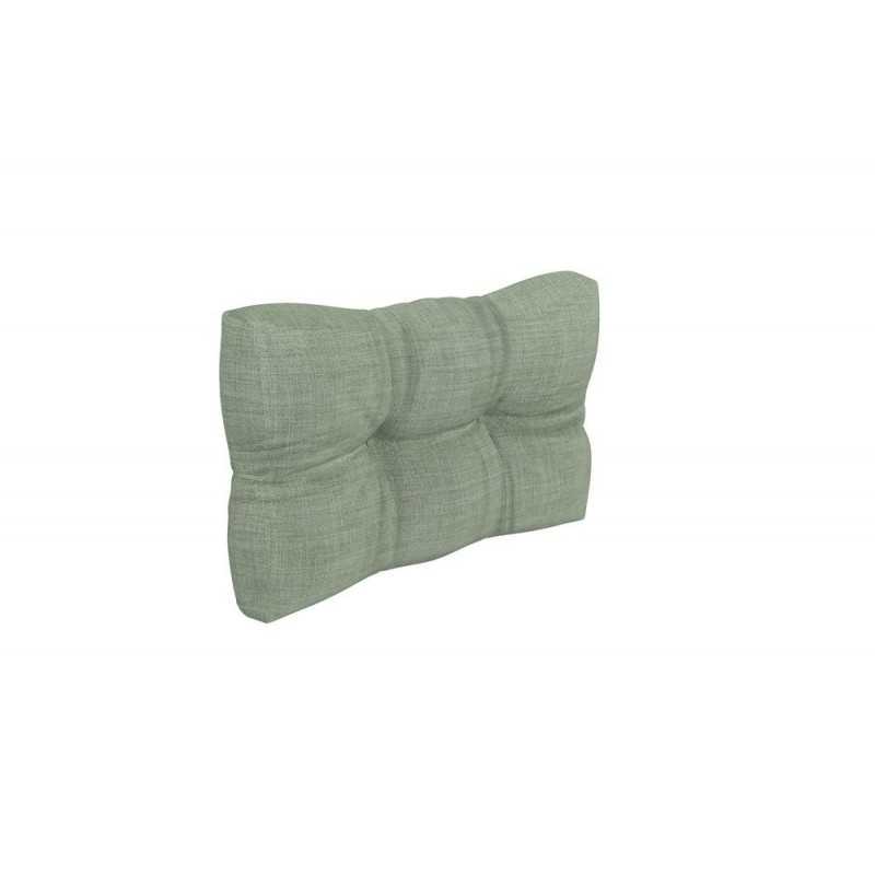 Pallet Garden Quilted Side Cushion 60x40x12 cm Green