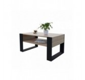 Coffee Table for Living Room or Office, Sonoma Oak, 92 x 53.6 x 45 cm