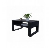 Coffee Table for Living Room or Office, Black, 92 x 53.6 x 45 cm