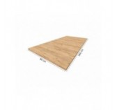 Table Top for Desk or Table 2.5cm Eco Craft Oak 160x80 cm