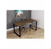 Table Top for Desk or Table 2.5cm Eco Davos Oak 160x80 cm