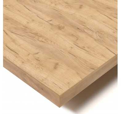 Table Top for Desk or Table 2.5cm Eco Craft Oak 160x80 cm