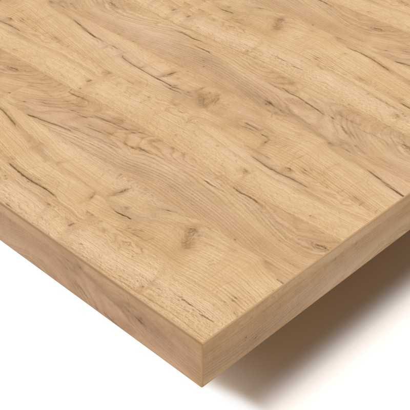 Table Top for Desk or Table 2.5cm Eco Craft Oak 160x80 cm