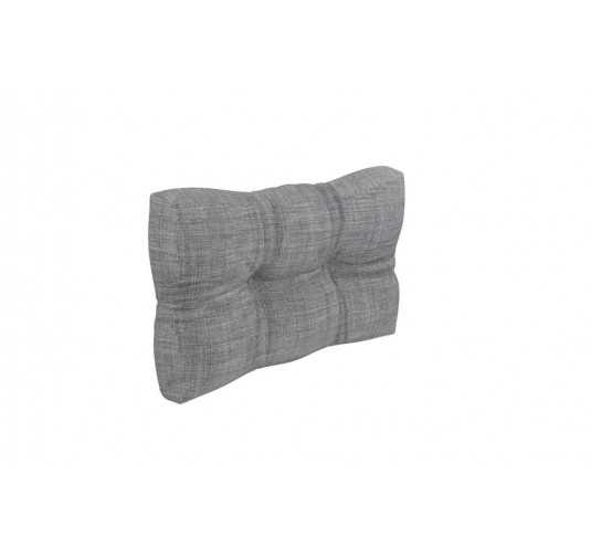 Pallet Garden Quilted Side Cushion 60x40x12 cm Grey