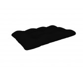 Pallet Seat Cushion, Waterproof, Quilted, 120x80x15 cm, Black