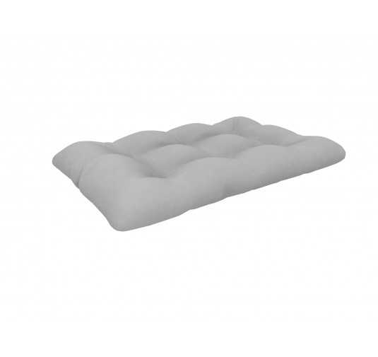 Pallet Seat Cushion, Waterproof, Quilted, 120x80x15 cm, Grey